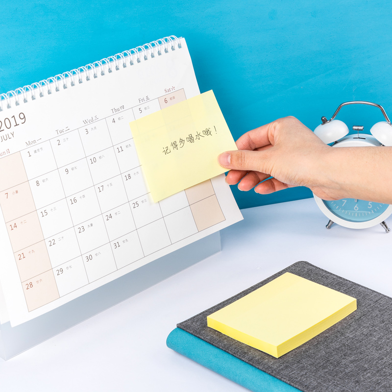 6008集团官方网站9077纯优记事贴76*101mm100张(黄色)(袋)