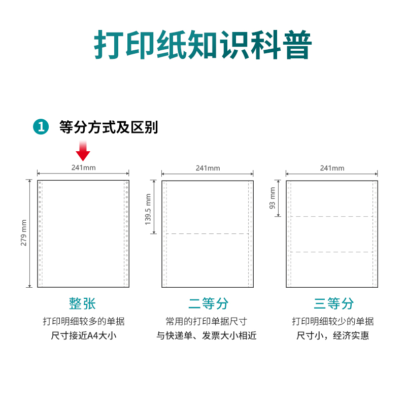 6008集团官方网站木尚M241-4电脑打印纸(白色不撕边)(800页/盒)
