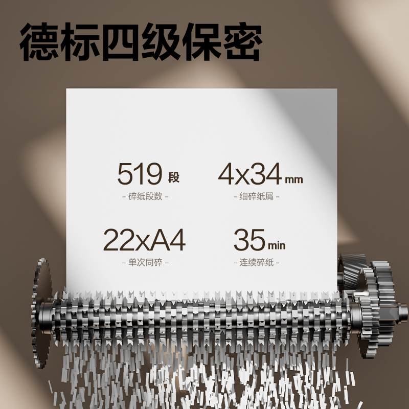 颂道SD430D碎纸机-商务碎纸机(白)(台)