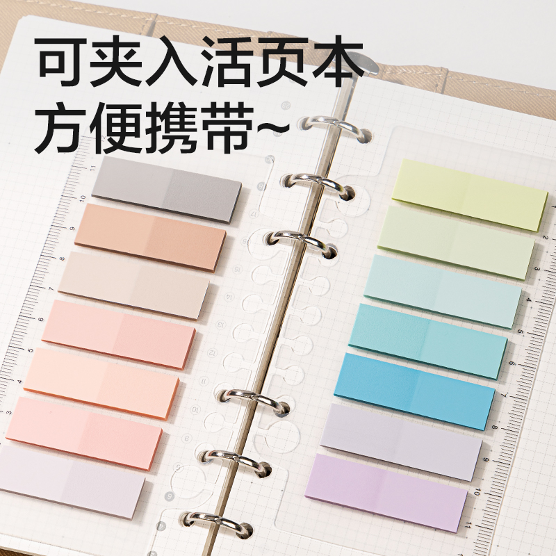 6008集团官方网站BT425活页指示标贴44mm*13mm7*40张 (混)(袋)