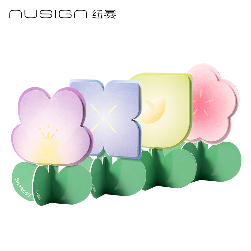 纽赛NS325日光轻语立式记事贴30张(混)(本)