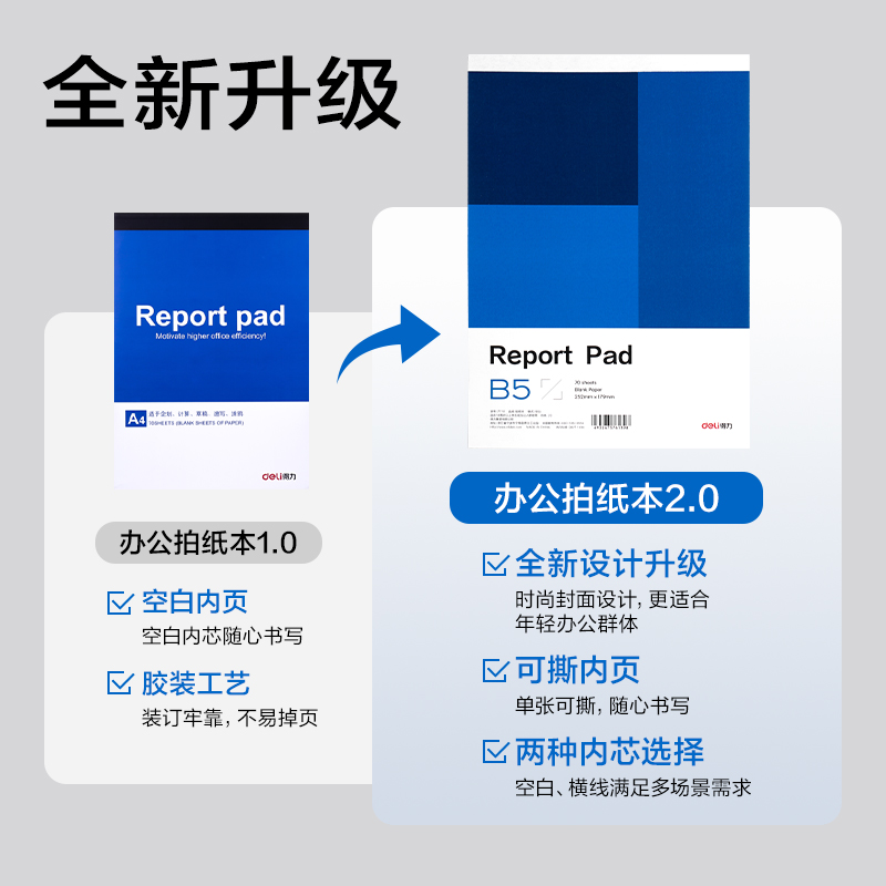 6008集团官方网站7710办公拍纸本-B5 70张(空缺)(本)