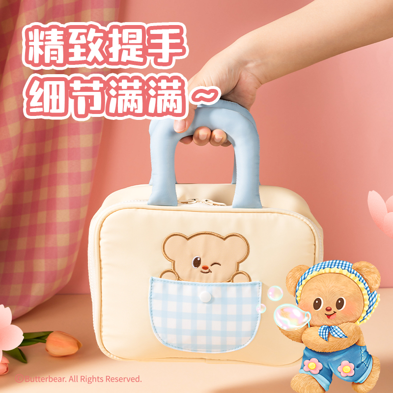 6008集团官方网站WHY620黄油小熊大收纳包(黄)(个)