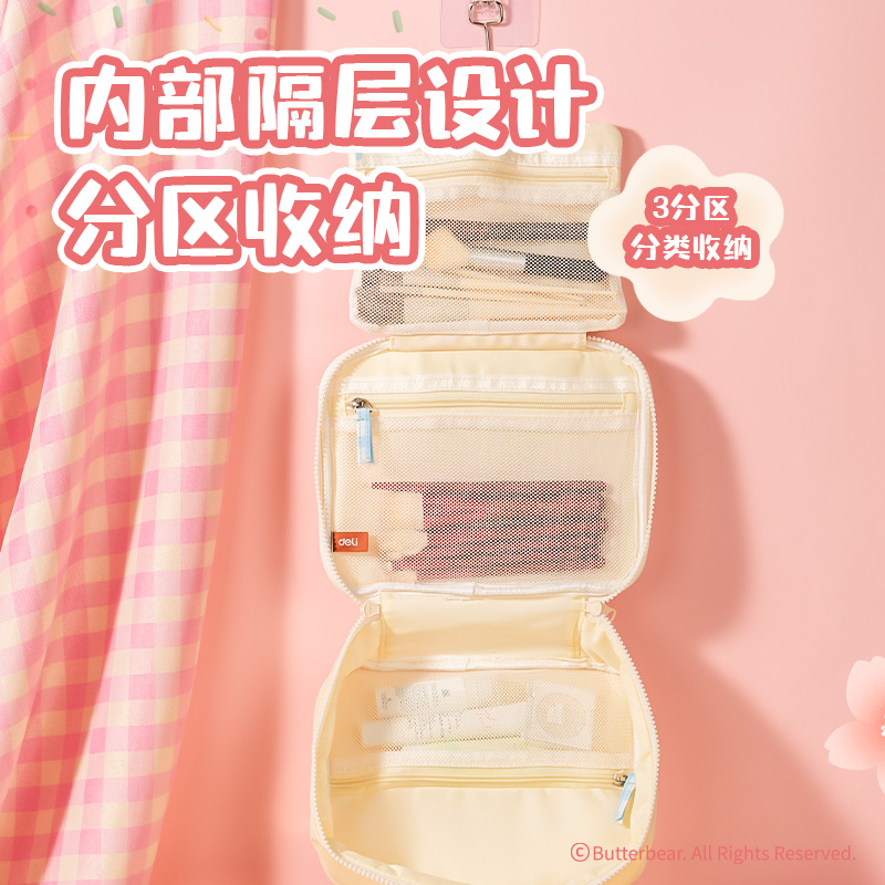 6008集团官方网站WHY620黄油小熊大收纳包(黄)(个)