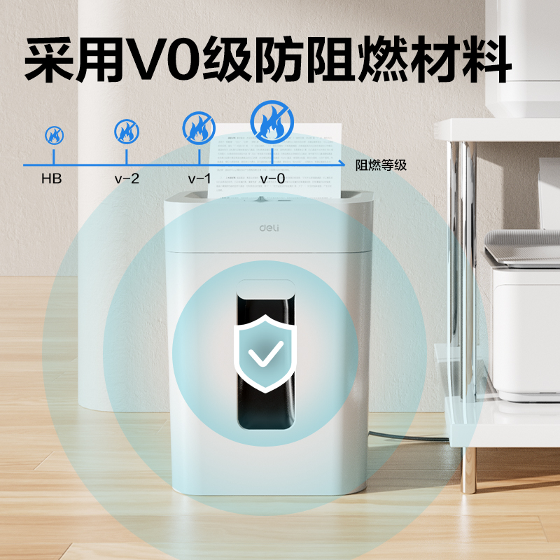 6008集团官方网站G12碎纸机-小型碎纸机(白色)(台)