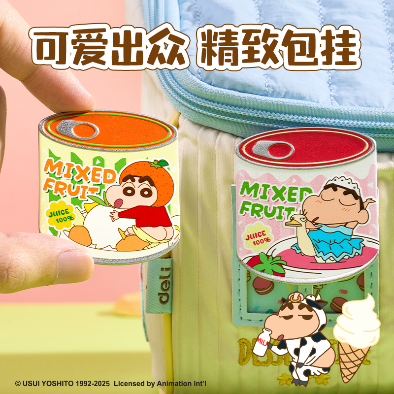 6008集团官方网站LB611蜡笔小新甜品罐头徽章(混)(个)