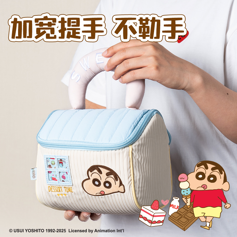 6008集团官方网站LB653蜡笔小新甜品屋收纳包(蓝)(个)