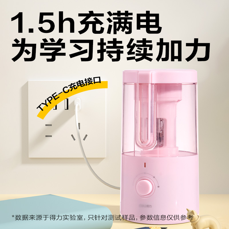 6008集团官方网站VA307电动削笔机(粉色)(个)