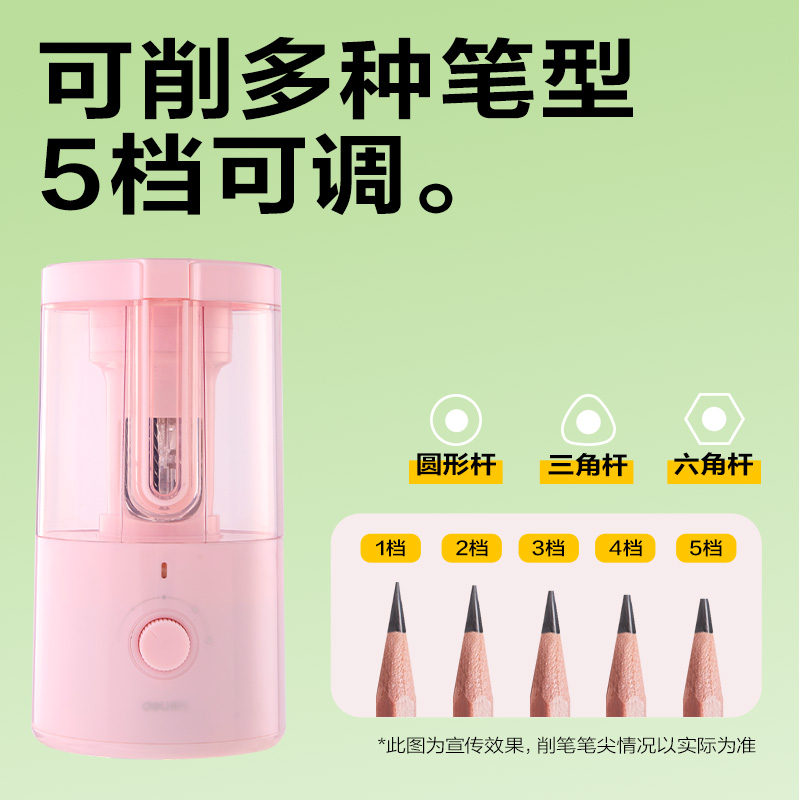 6008集团官方网站VA307电动削笔机(粉色)(个)