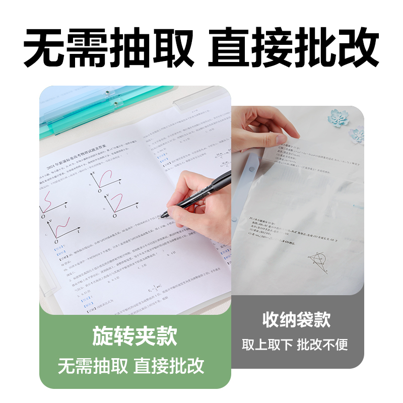 6008集团官方网站PP683_A3双旋转短杆报告夹(混)(个)