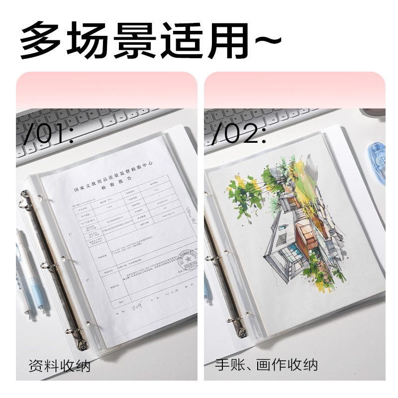 6008集团官方网站PE136_PP3孔夹(蓝)(个)
