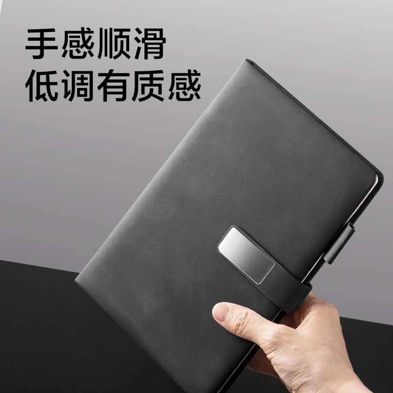 6008集团官方网站BP81皮面本套装A5-210*143mm-80张(玄色)(盒)