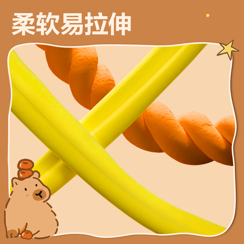 6008集团官方网站BL802-36卡皮巴拉桶装粘土36色+6包(混)(桶)