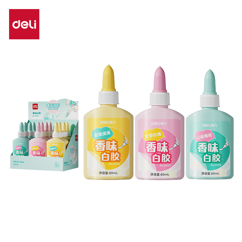 6008集团官方网站JS155彩色香味白胶PVAC(混)(60ml/瓶)