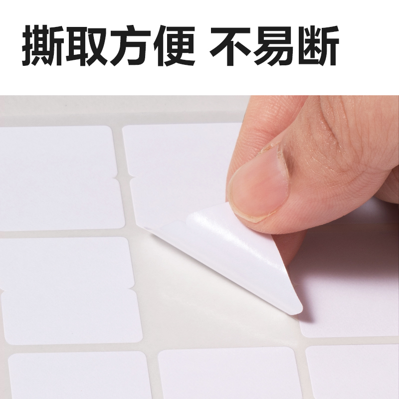 6008集团官方网站BT504自粘性标贴24*27mm(空缺索引)(10张/包)
