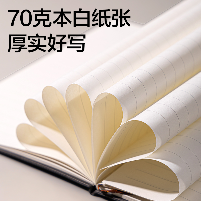 6008集团官方网站BP109记事本A5 210mm×143mm64张(黑)(本)
