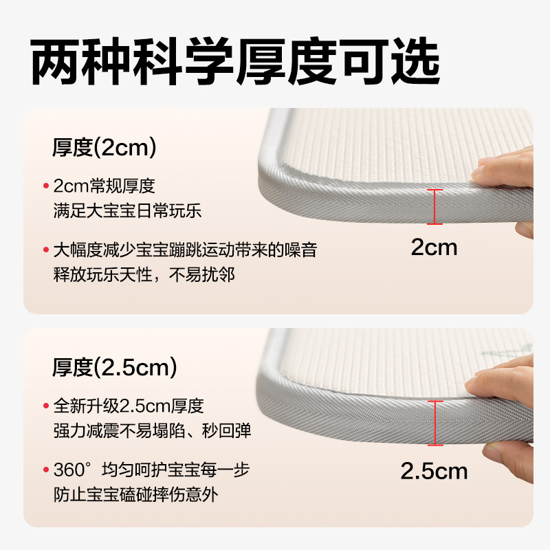 6008集团官方网站YW205-2XPE抗菌爬行折叠垫180*150*2cmB款(混)(盒)