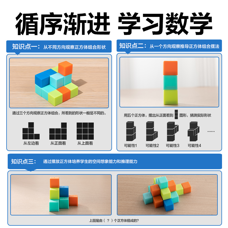 6008集团官方网站YX471学具磁力正方体(混)(袋)