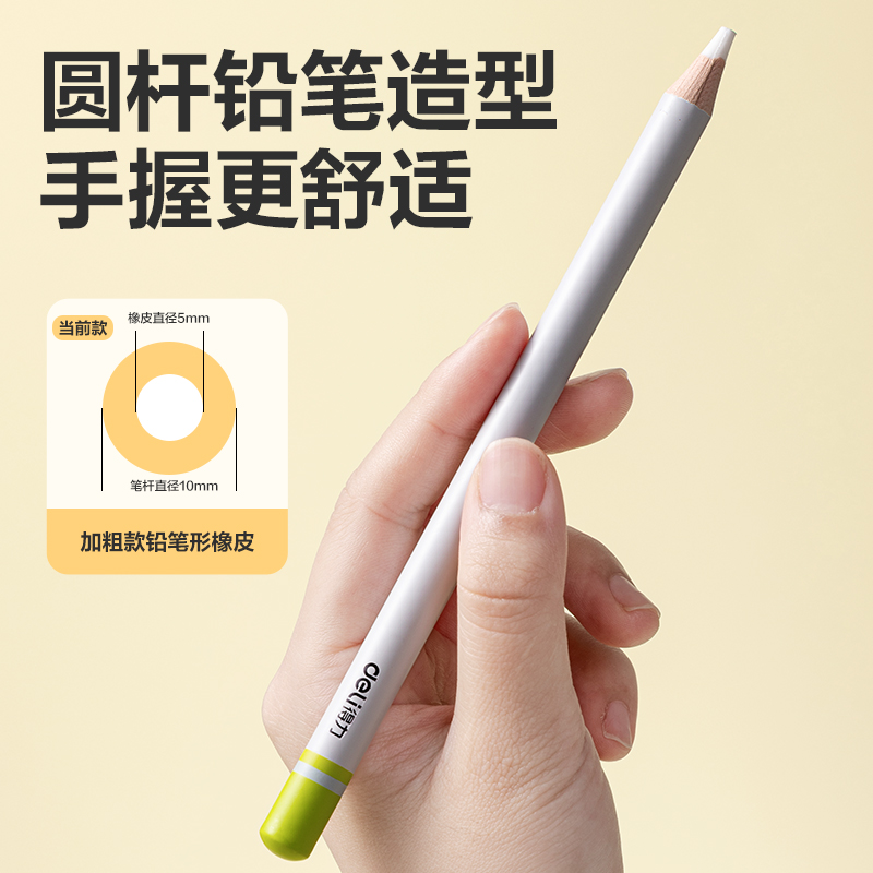6008集团官方网站VP521三支彩盒装粗杆铅笔橡皮擦(混)(盒)
