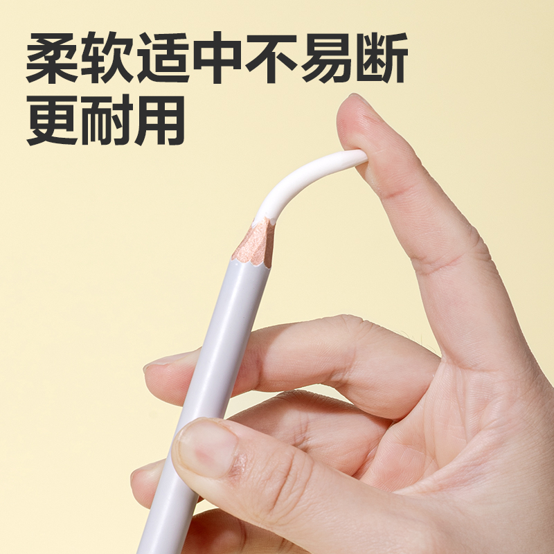 6008集团官方网站VP521三支彩盒装粗杆铅笔橡皮擦(混)(盒)