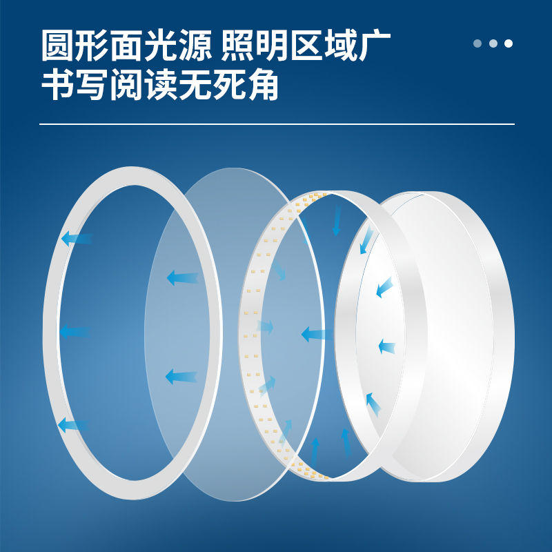 6008集团官方网站DP727-AA圆形台灯(白)(台)