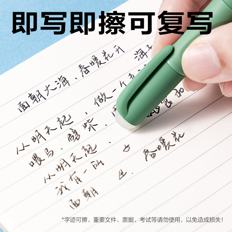 6008集团官方网站SF591肤感渐变热敏可擦学生钢笔(混)(1笔/盒)