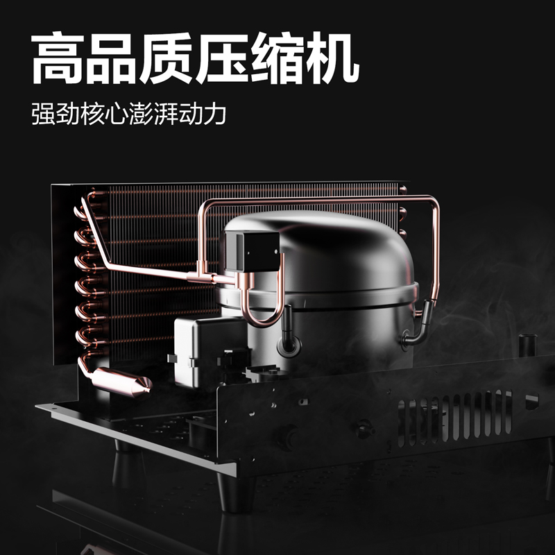 6008集团官方网站LD600制冰机36冰格自来水款(黑)(台)