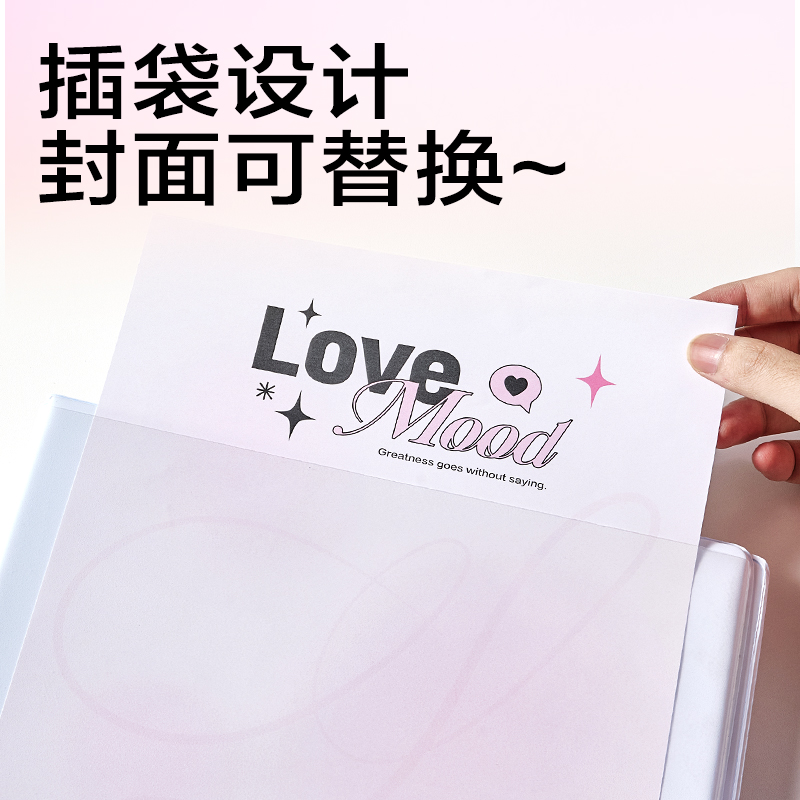 6008集团官方网站PE901_1.5寸四孔A4三面插文件夹(白)(个)