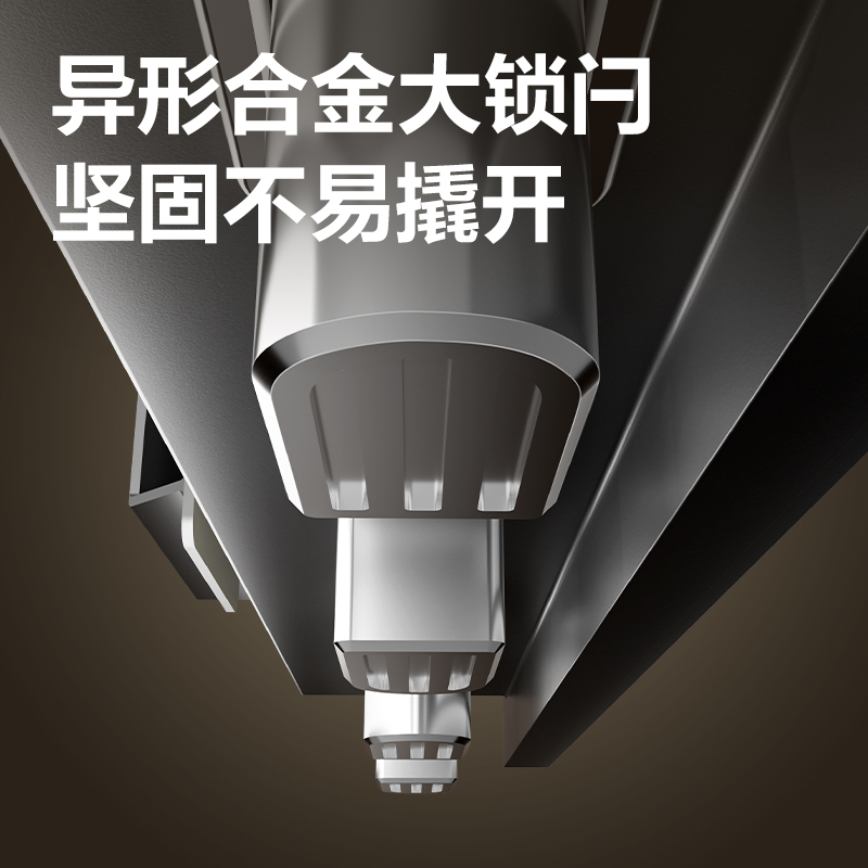 6008集团官方网站AE640-Z指纹密码保管箱H450(灰色)(台)