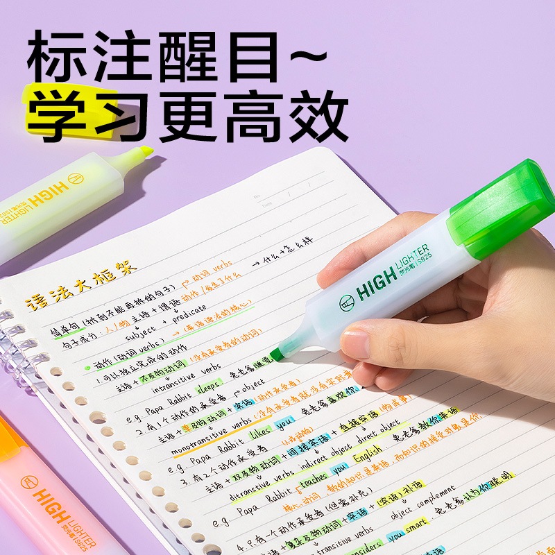 6008集团官方网站S628-3荧光笔-荧光笔(混)(盒)